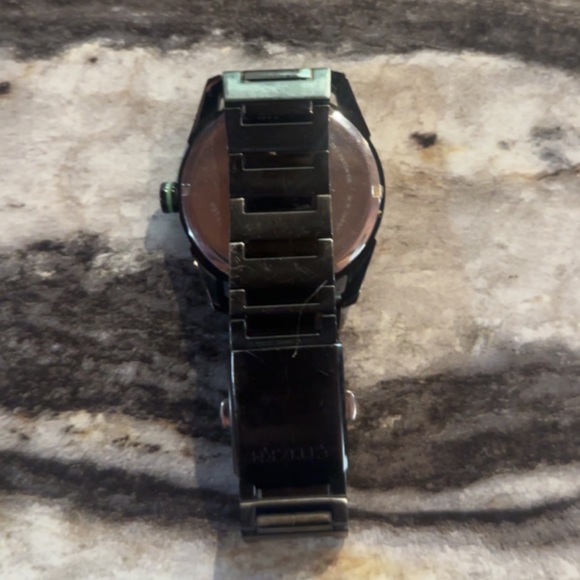 Citizen Eco-Drive watch with green detailing. - Picture 3 of 4